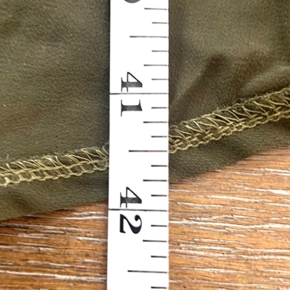 R. VIVIMOS Green Velvet
Layered Chiffon Long open front
Cocktail Jacket M Boho,S - Picture 5 of 12